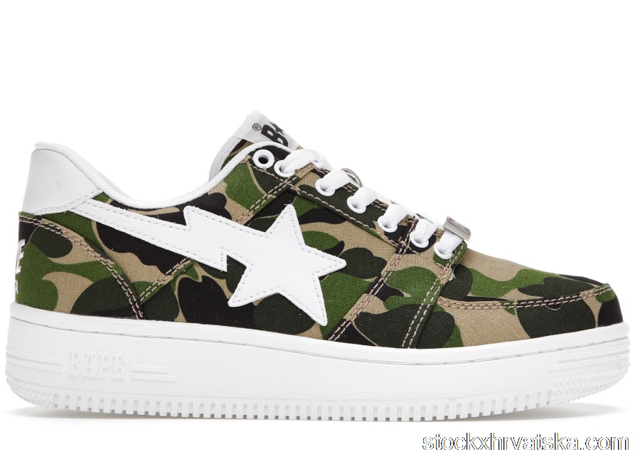 A Bathing Ape Bape Sta Low ABC Camo 20th Anniversary Green 1C70191020 1G30-191-001 1H30191001