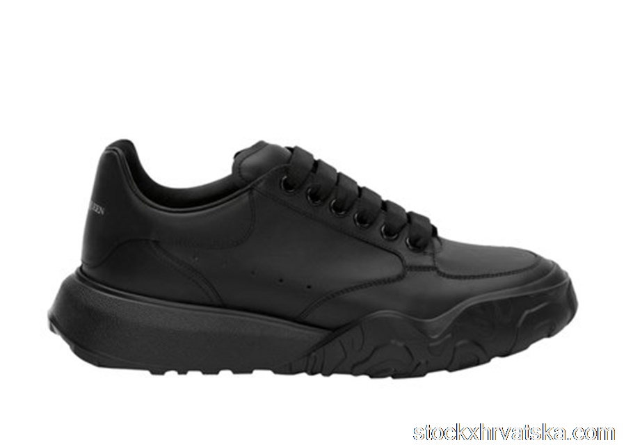 Alexander McQueen Court Trainers Black 634619WIA981000