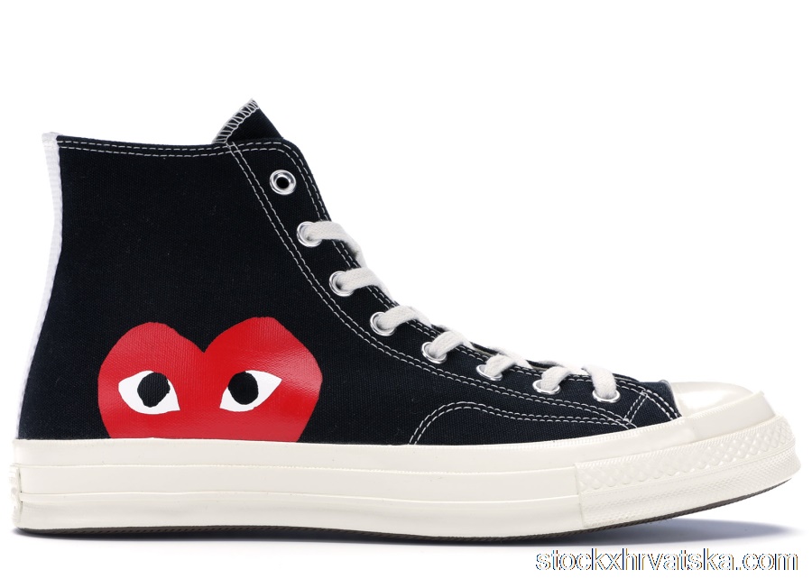 Converse Chuck Taylor All-Star 70 Hi Comme des Garcons PLAY Black 150204C