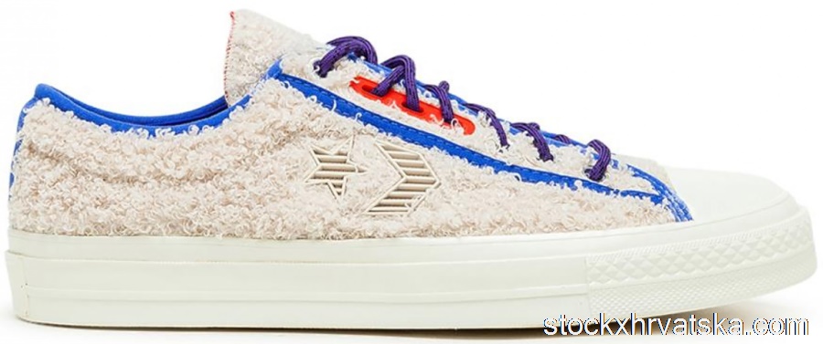 Converse Star Player Ox Retro Sherpa White Swan 169521C