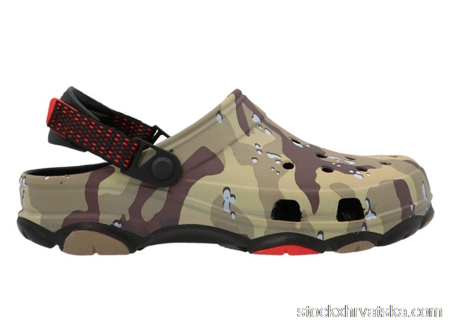 Crocs Classic All-Terrain Clog Desert Camo Tan