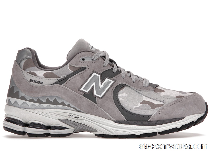 New Balance 2002R BAPE Grey M2002RBG