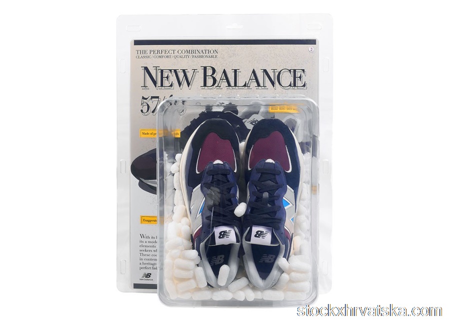 New Balance 57 40 DAHOOD Navy Maroon (Special Box) M5740TB