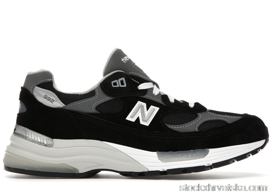 New Balance 992 Black Grey Suede M992EB