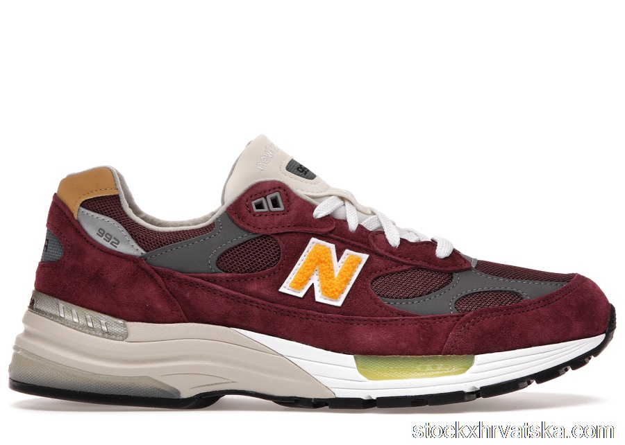 New Balance 992 Burgundy Gold M992CA
