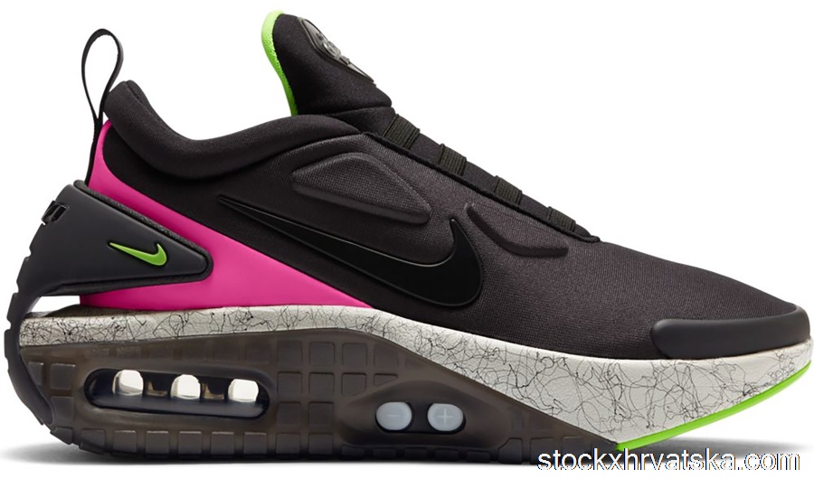 Nike Adapt Auto Max Black Laser Fuchsia Electro Green (China Charger)
