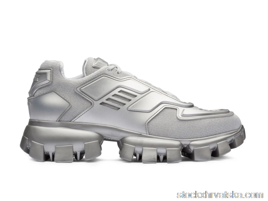 Prada Cloudbust Thunder Technical Fabric Silver 2EG293_3KZU_F0118