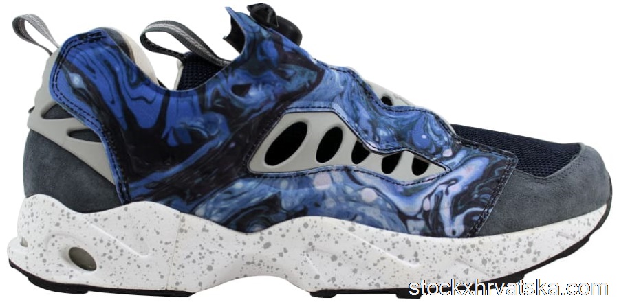 Reebok Garbstore Instapump Fury Road Blue Graphite-Snowy Grey V65974
