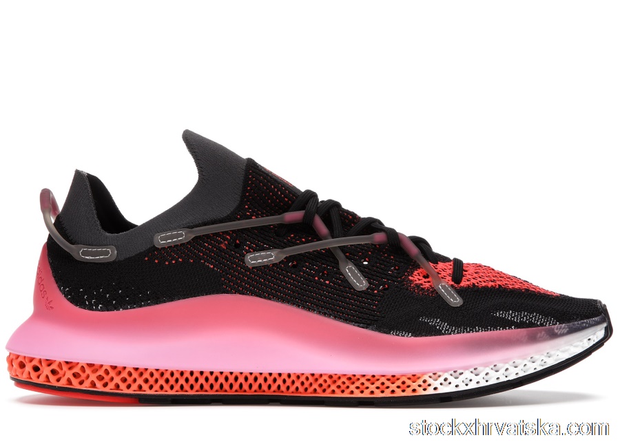 adidas 4D Fusio Black Pink Orange FX6131