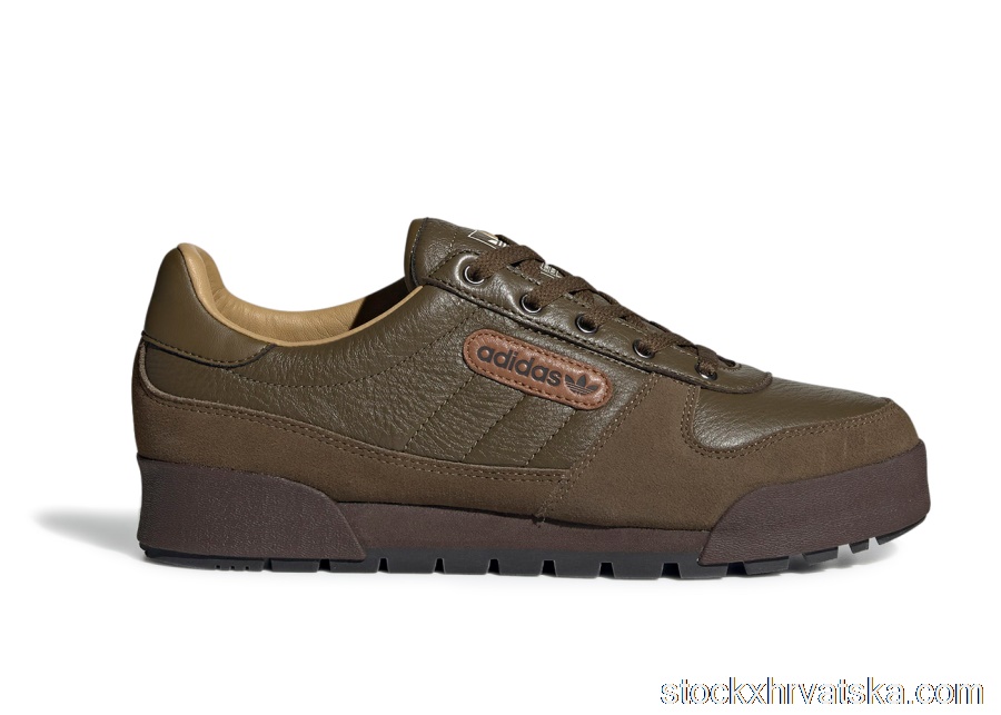adidas Carnforth SPZL Trace Olive Golden Beige Dark Brown GY5237