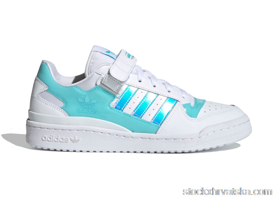 adidas Forum Low Cloud White Pulse Aqua GX3398