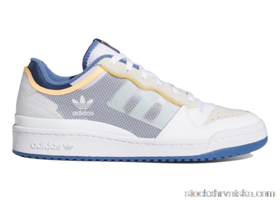 adidas Forum Low TT Cloud White Acid Orange Crew Blue FY4967