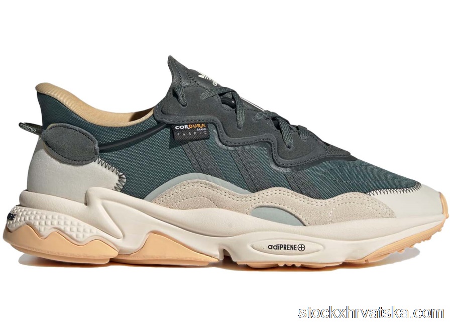 adidas Ozweego Cordura Legend Ivy Pulse Amber GZ2054
