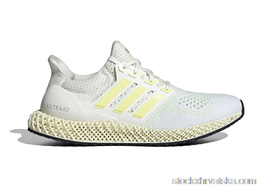adidas Ultra 4D Core White Almost Lime GX6366