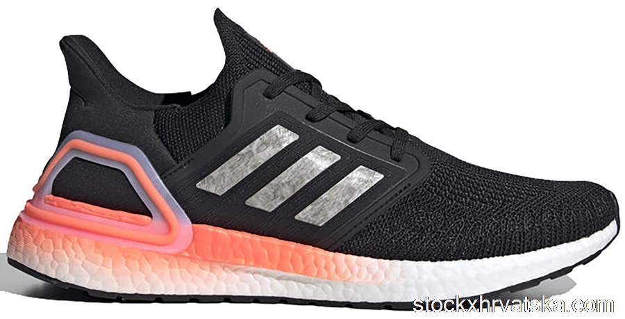 adidas Ultra Boost 20 Core Black Signal Coral EG0756