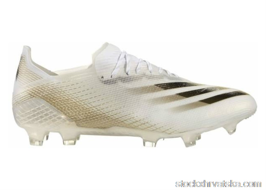 adidas X Ghosted.1 FG White Black Gold EG8258